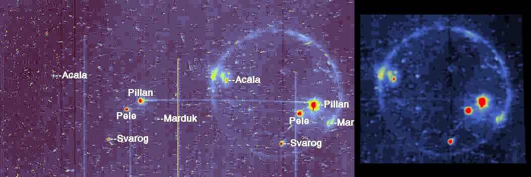 Io in Eclipse reveals High Temperature Hot Spots
