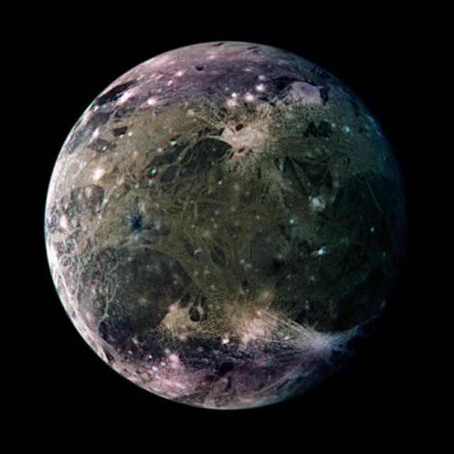 Ganymede Trailing Hemisphere