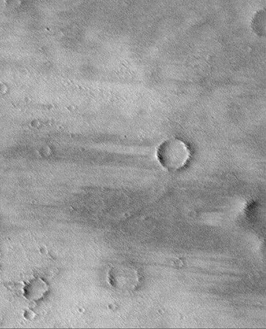 NASA image: Wind Streaks on Daedalia Planum