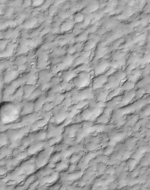 A Complex, Ridged Terrain in North Terra Cimmeria