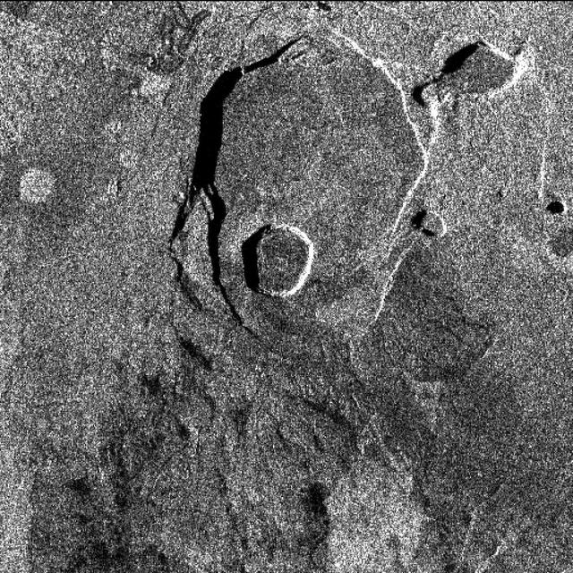 NASA image: Space Radar Image of Kilauea, Hawaii - Interferometry 1