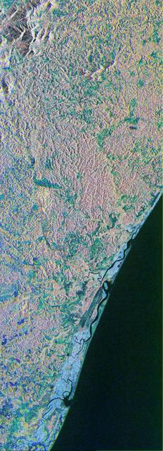 NASA image: Space Radar Image of Bahia