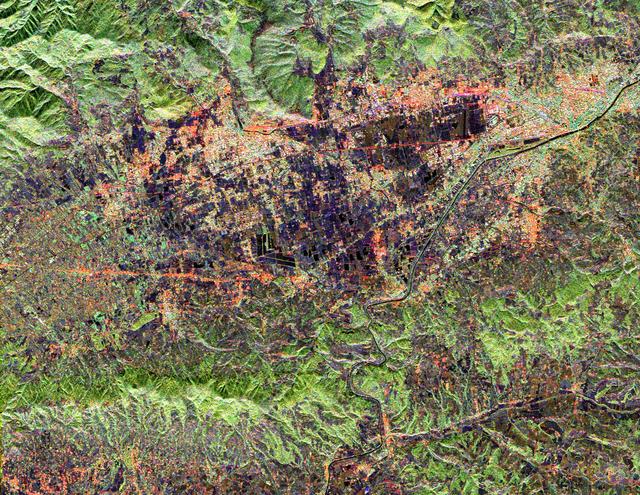 NASA image: Space Radar Image of Florence, Italy