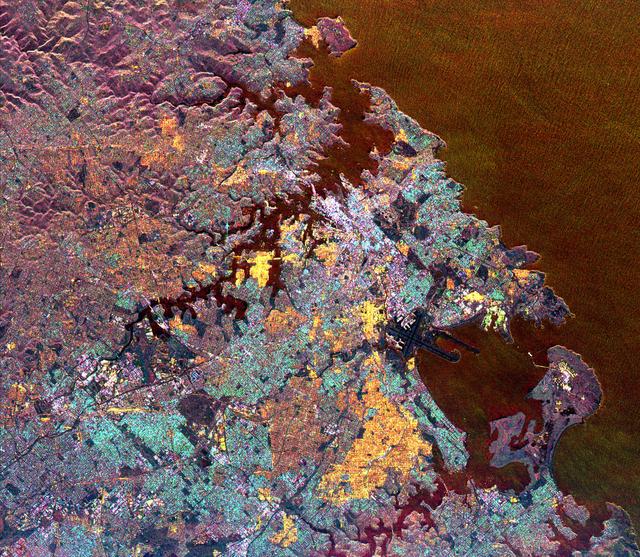 NASA image: Space Radar Image of Sydney, Australia