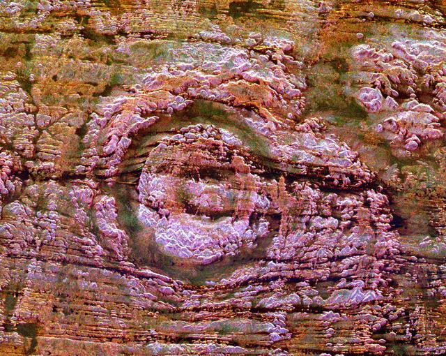 NASA image: Space Radar of Image Aorounga Impact Crater, Chad