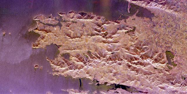 NASA image: Space Radar Image of County Kerry, Ireland