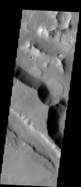 NASA image: Landslide