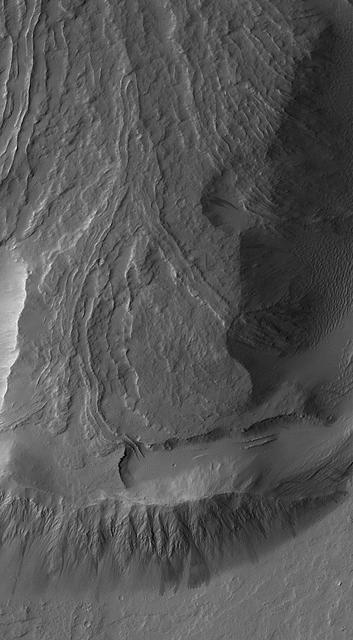 Dust-Mantled Olympus Mons Flows