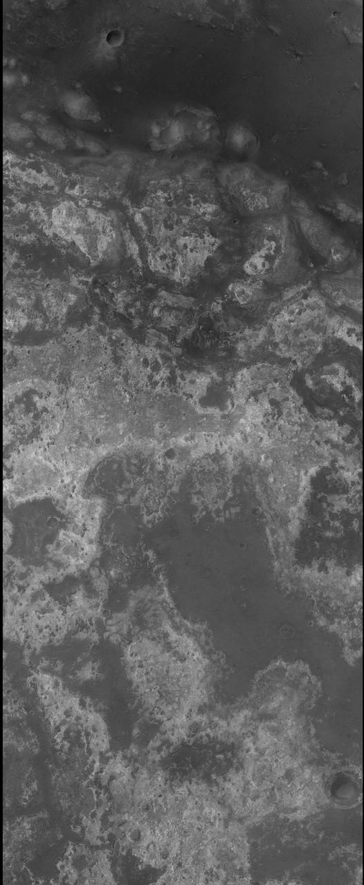 Layered Rocks Near Mawrth Vallis