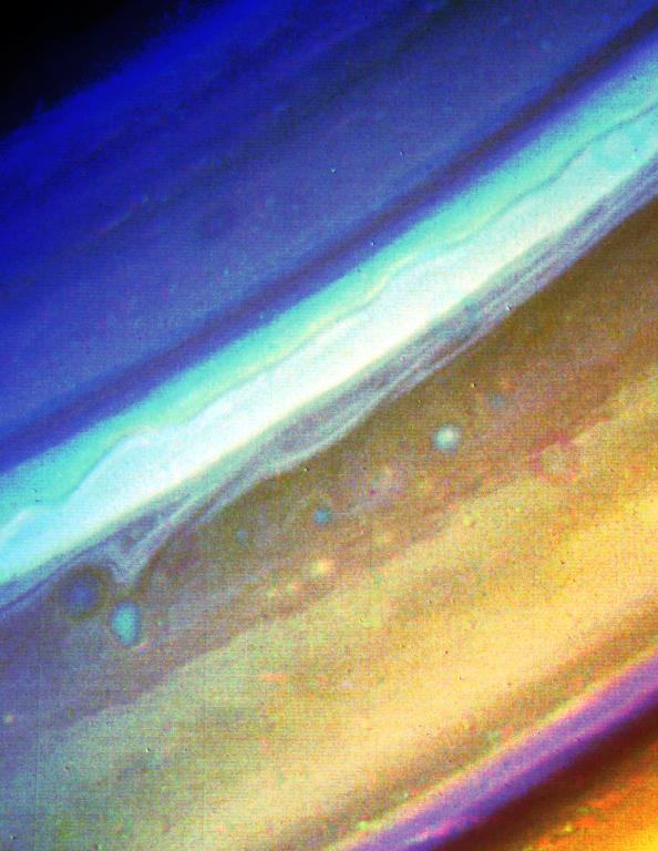Voyager 2 Image of Saturn