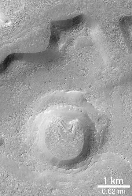 Fretted Terrain Crater