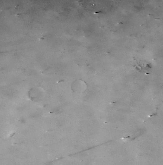 Large Martian Dust Devils Caught in the Act