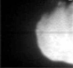 This movie was taken by Deep Impact flyby spacecraft shows the flash that occurred when comet Tempel 1 ran over the spacecraft probe. It was taken by the flyby craft medium-resolution camera.
