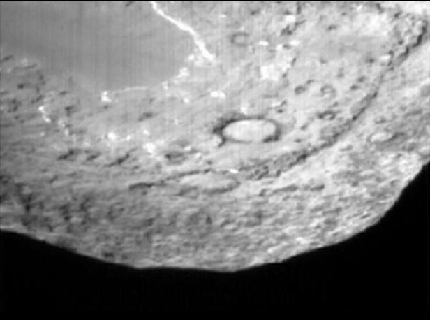 This image shows NASA Deep Impact impactor probe approaching comet Tempel 1. It is made up of images taken by the probe impactor targeting sensor on July 4, 2005. Animation available at the Photojournal. 