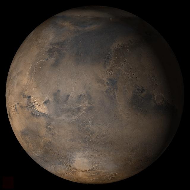 NASA image: Mars at Ls 12°: Acidalia/Mare Erythraeum