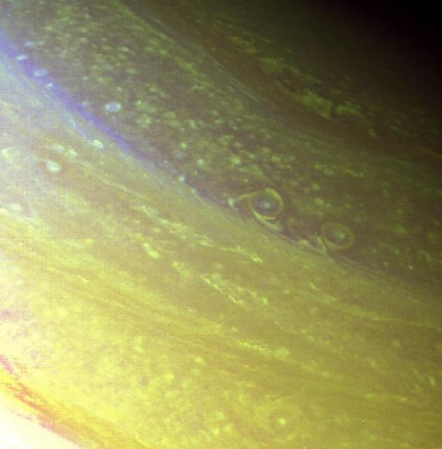 NASA image: Saturn - North Polar Region
