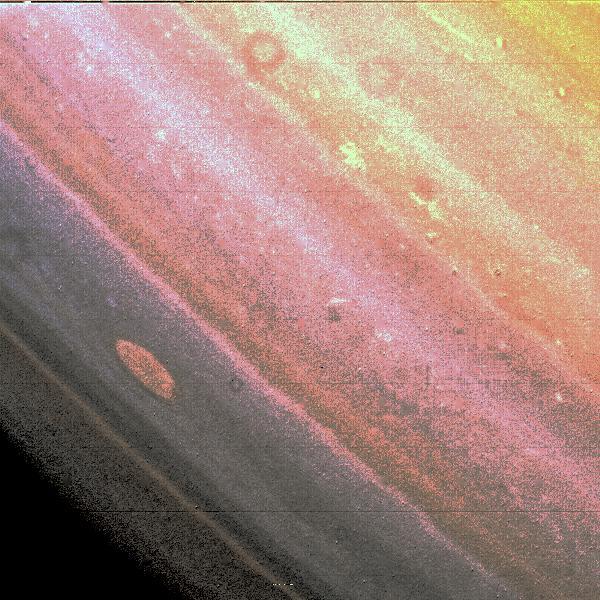 Saturn Red Spot