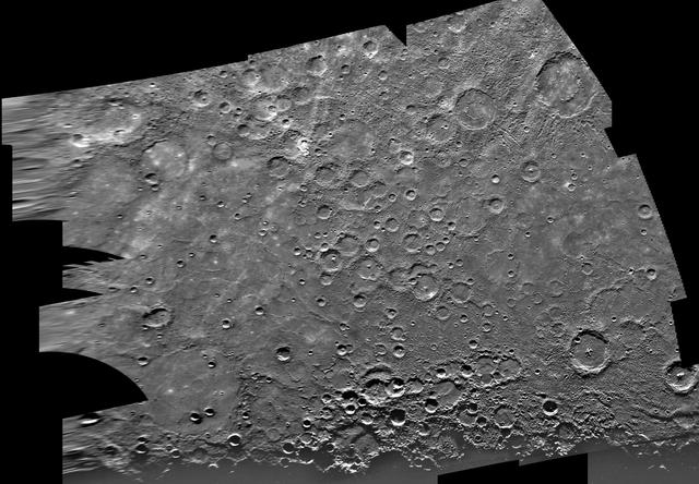 NASA image: Mercury: Photomosaic of Borealis Quadrangle H-1