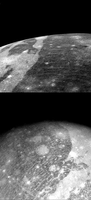 NASA image: Ganymede - Close Up Photos