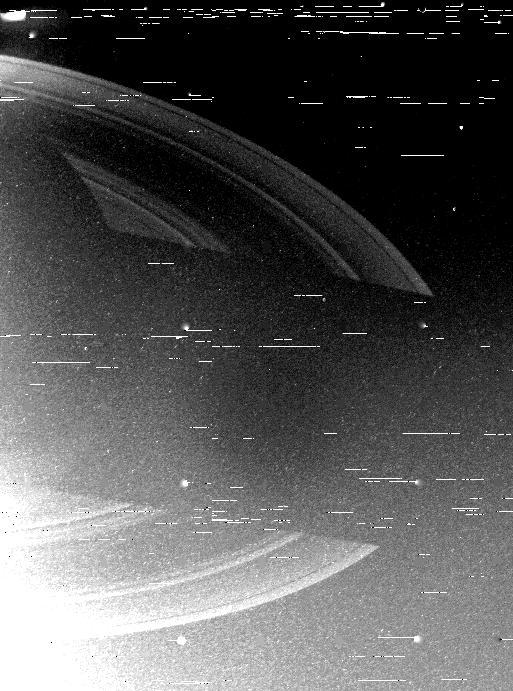 Saturn Shadow Upon the Rings