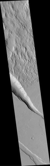 NASA image: Diverse Geologic Features of Western Tharsis, Mars