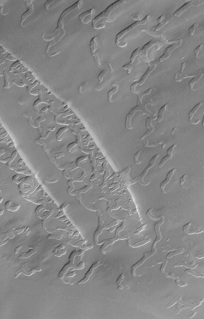 Complex Burial and Exhumation of South Polar Cap Pitted Terrain