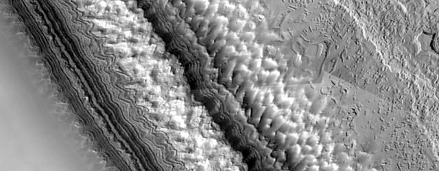 NASA image: High-Resolution South Polar Cap Mosaics