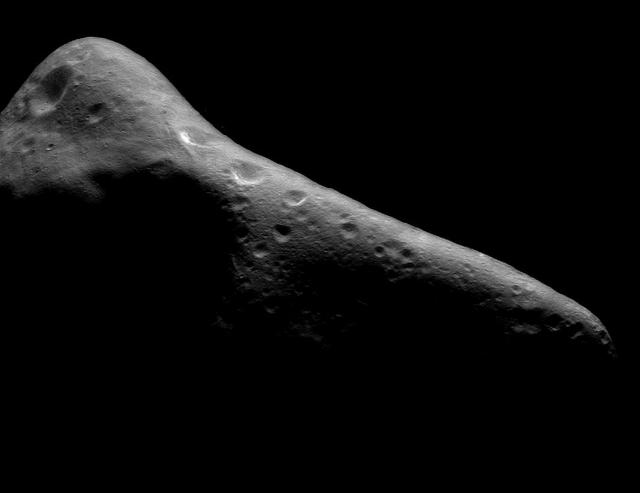 NASA image: The Sculptured Surface of Eros