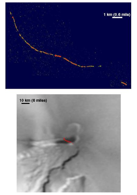 Pele Hot Caldera Margin