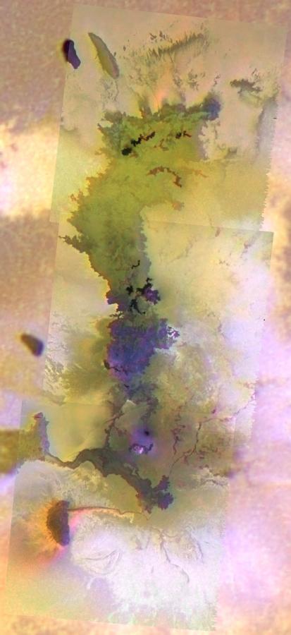 Giant Lava Flow on Io, in Color