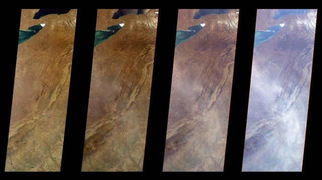 NASA image: Multi-Angle Views of the Appalachian Mountains, 6 March 2000