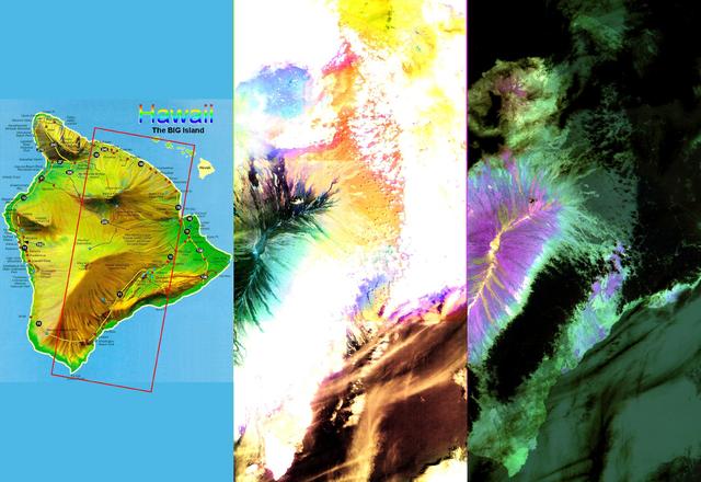 NASA image: ASTER Images the Island of Hawaii