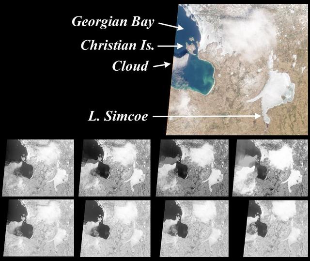 NASA image: MISR View of Georgian Bay, Ontario, Canada