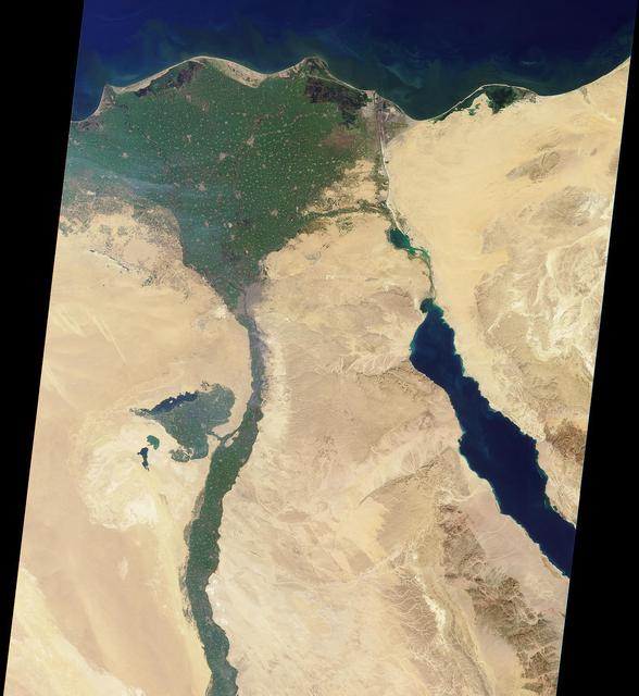 NASA image: The Nile