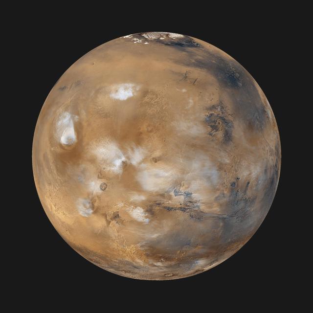 NASA image: Mars Daily Global Image from April 1999