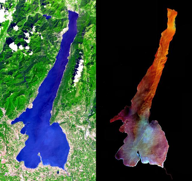 NASA image: Lake Garda, Italy
