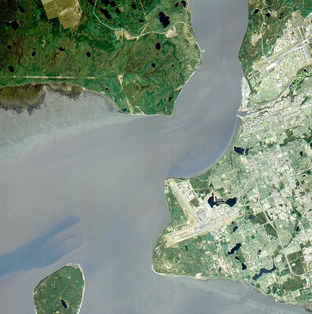 NASA image: Anchorage, AK