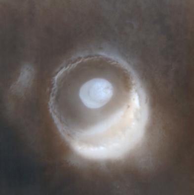 The Frosted Craters of Northern Spring and Southern Autumn - Barnard Crater