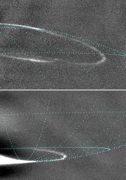 Jupiter Night-Side Auroras, North and South