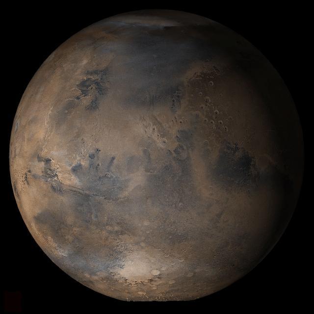 NASA image: Mars at Ls 25°: Acidalia/Mare Erythraeum