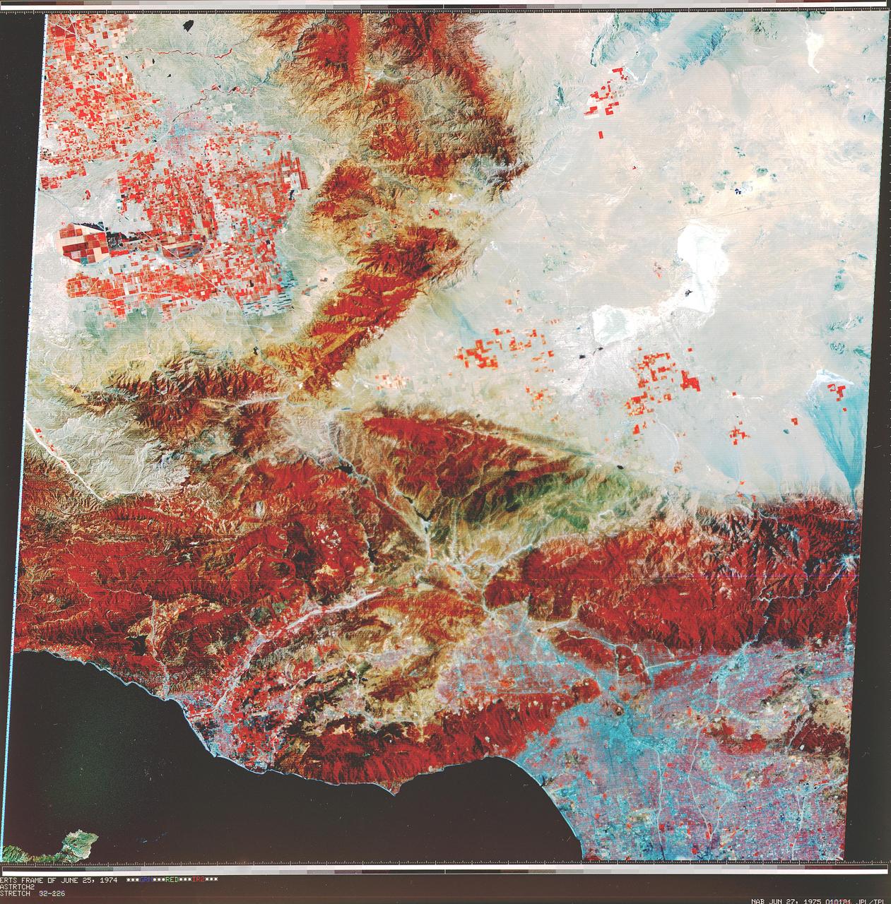 NASA Landsat 1 originally named the Earth Resources Technology Satellite, or ERTS was the first of what was to become a series of satellites designed to map and monitor the Earth land surfaces.