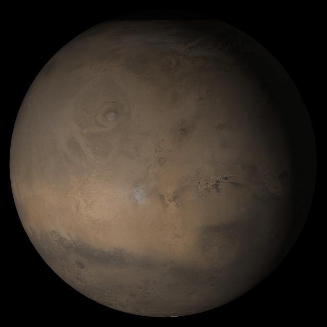 Mars at Ls 306°: Tharsis