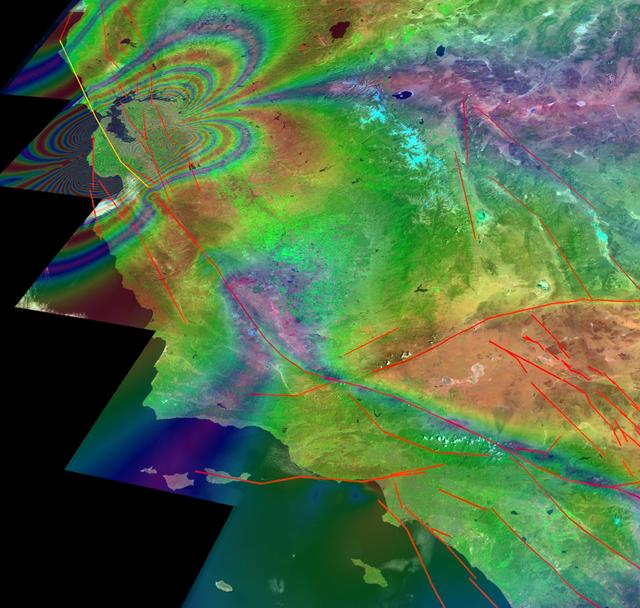 NASA image: New Forecast of San Francisco Earthquake Risk