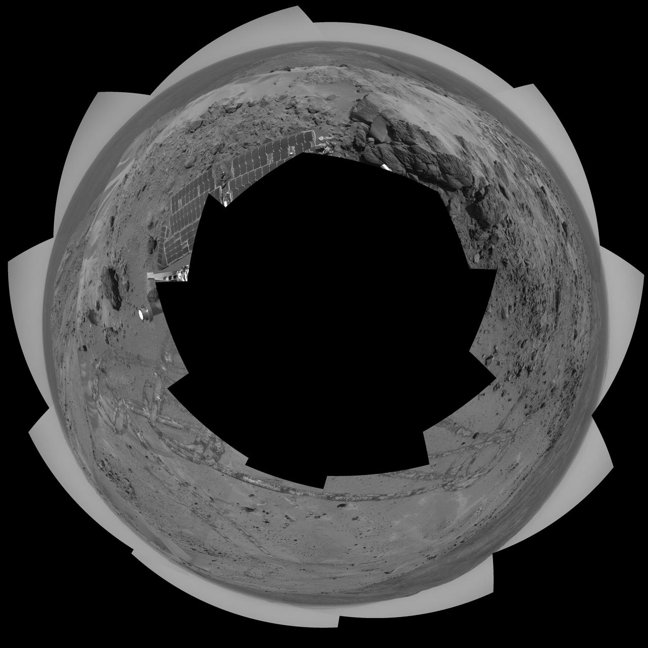 Looking Back at Spirit Trail to the Summit Vertical