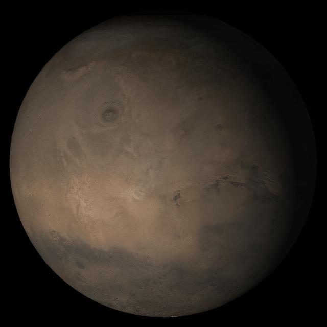 Mars at Ls 324°: Tharsis