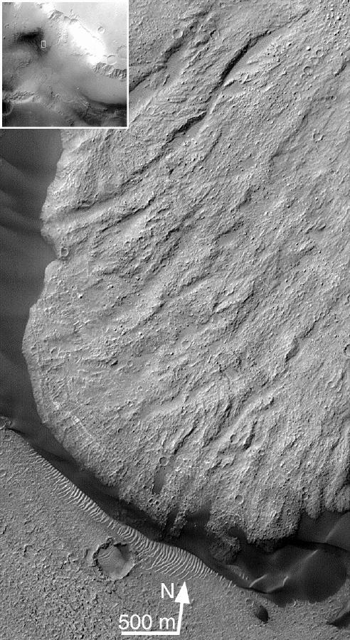 Toe of Ganges Chasma Landslide  8.0 S, 44.4W