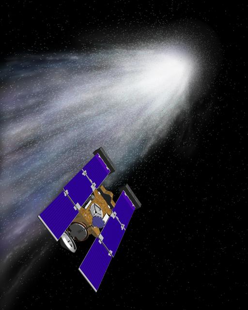 NASA image: Stardust Comet Wild 2 Encounter Artist Concept