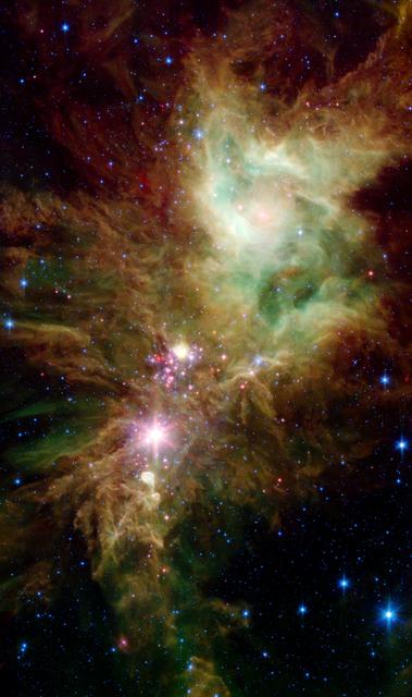 NASA image: Stellar Snowflake Cluster