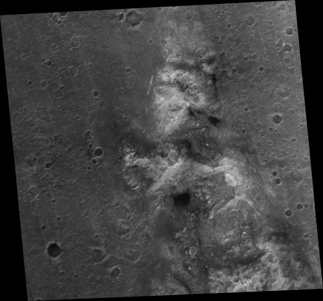 NASA image: Spirit Rover on Husband Hill