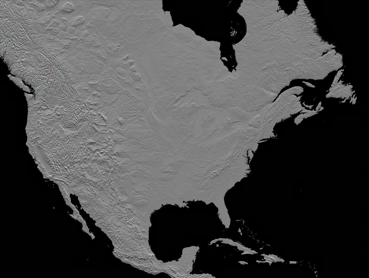 This anaglyph, from NASA Shuttle Radar Topography Mission, is of the Iturralde Structure, Bolivia, a possible impact crater. 3D glasses are necessary to view this image.